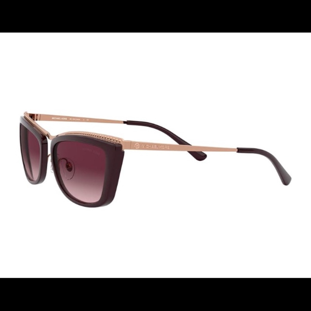Michael Kors MK1064 ZARIA Rectangle Sunglasses - Picture 4 of 4